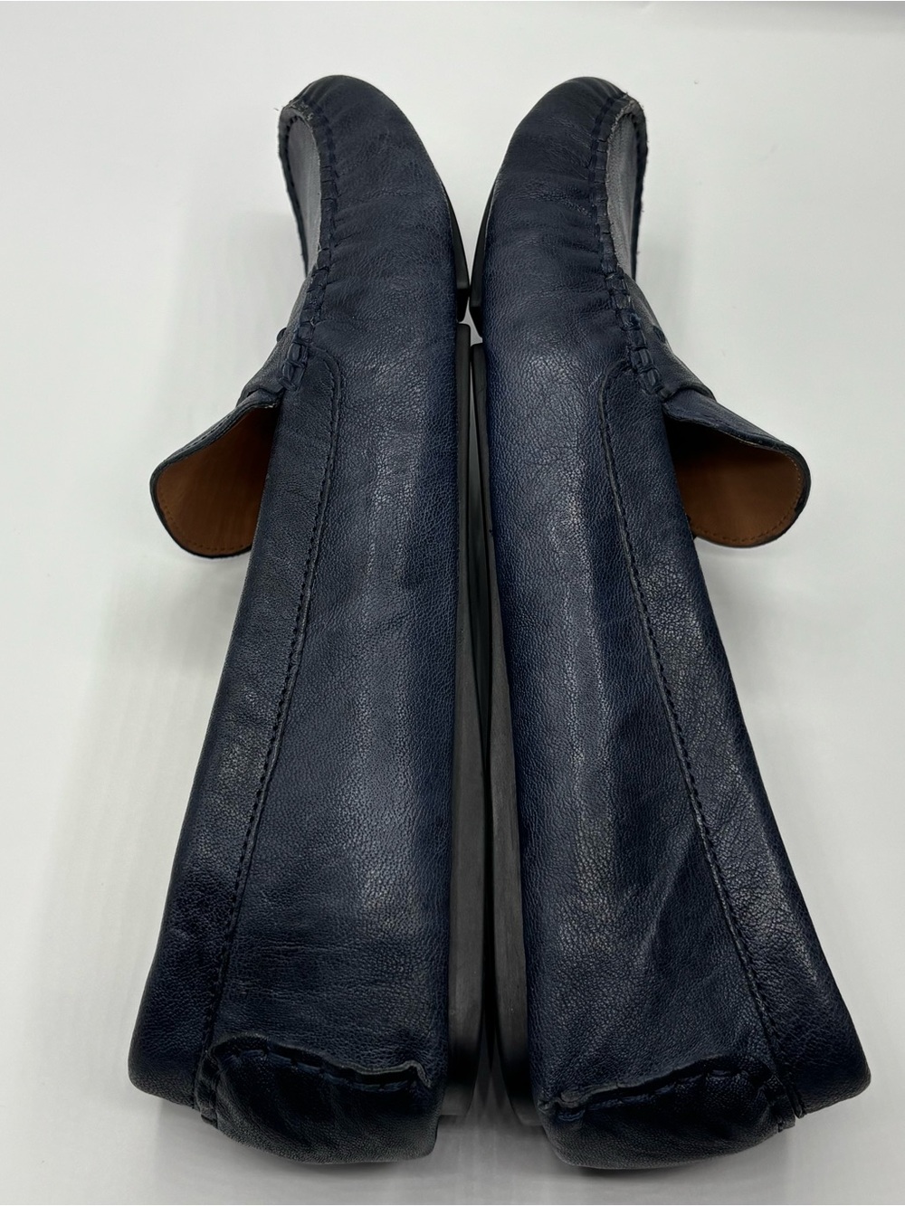 Johnston & Murphy Maggie Navy Penny Loafer Flats Women’s 9M - Picture 9 of 10